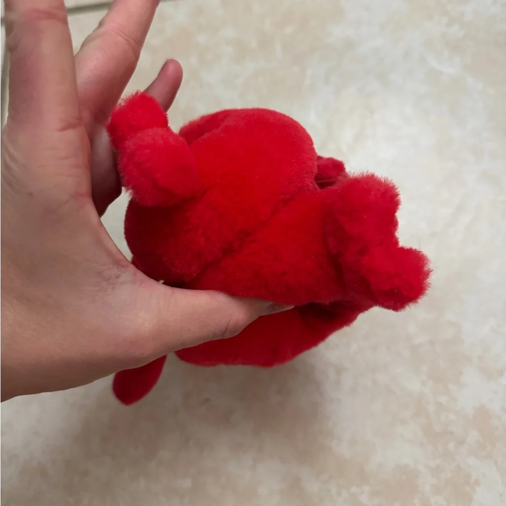 Red Lobster Plush Slippers Novelty Crab Animal Slippers 6-18 Months